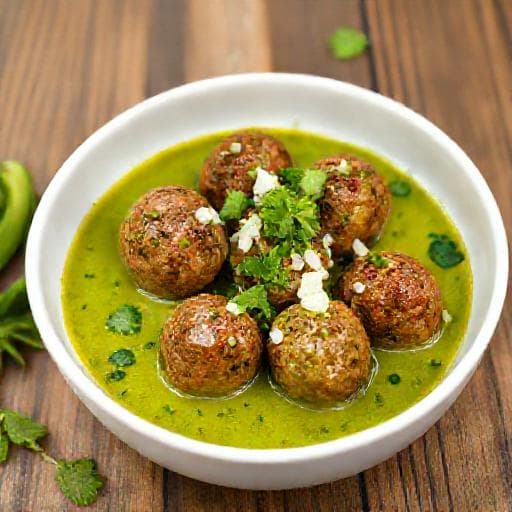 Albóndigas en Salsa Verde Rápida