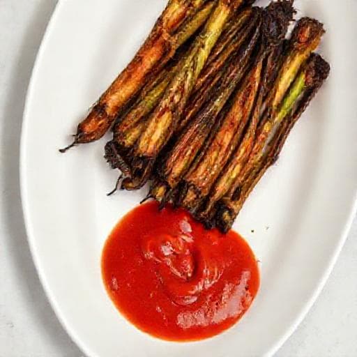 Calçots al Horno con Romesco Rápido