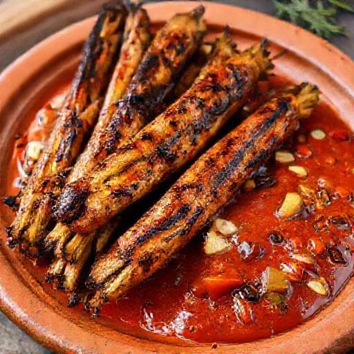 Calçots a la Brasa con Romesco de Escalivada