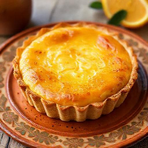 Quesada Pasiega con Toque de Naranja