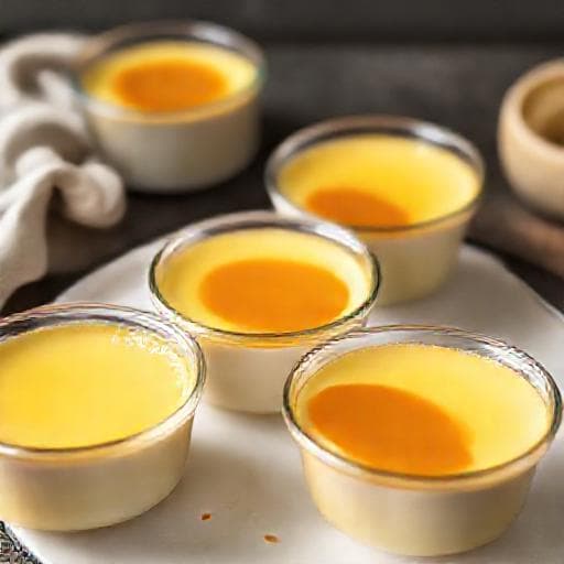 Flan de Huevo Rápido al Microondas
