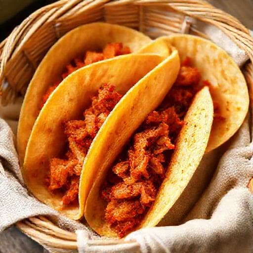 Tacos de Canasta de Chicharrón Prensado