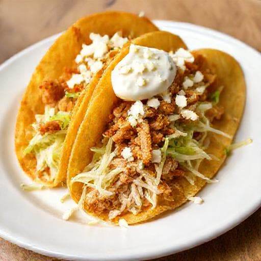 Tacos Dorados de Pollo Express