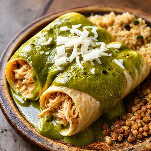 Enchiladas Verdes Tradicionales