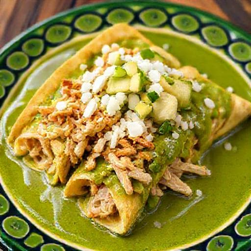 Enchiladas Verdes Estilo Jalisco