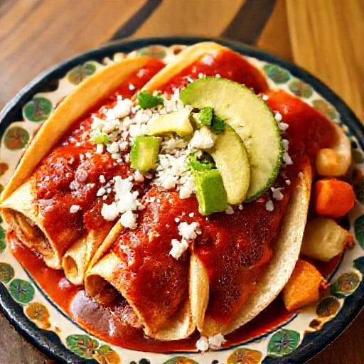 Enchiladas Rojas Estilo Jalisco
