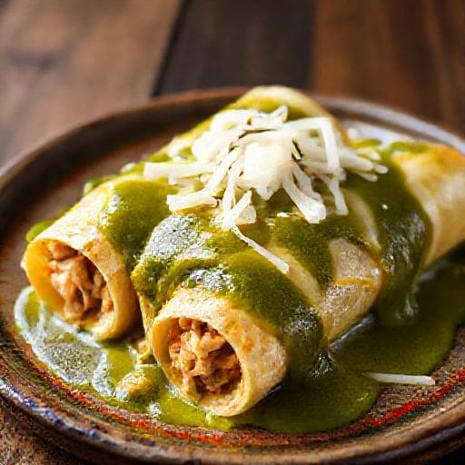 Enchiladas Suizas Tradicionales