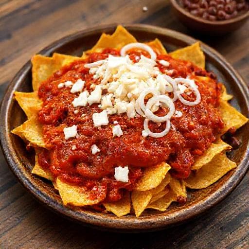 Chilaquiles Rojos Tradicionales