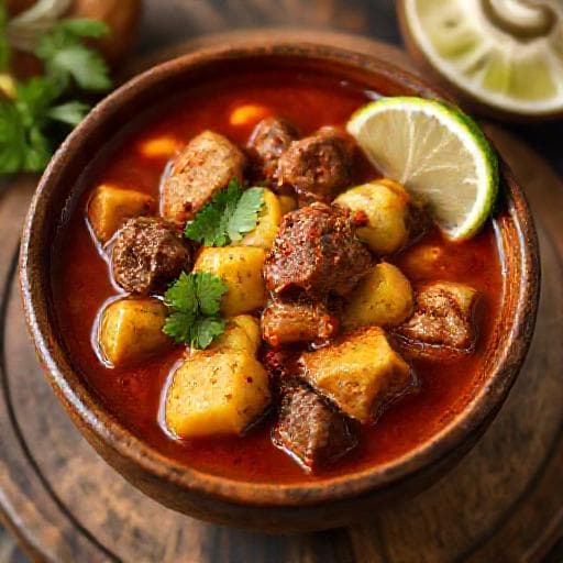 Mole de Olla (Sopa de Res con Mole)