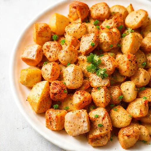 صينية دجاج بالبطاطا سريعة وسهلة