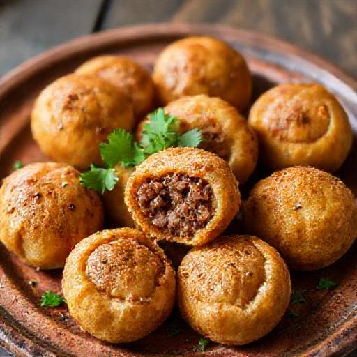 كبة البطاطا التقليدية