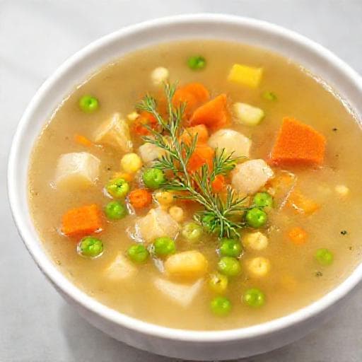شوربة الخضار السريعة