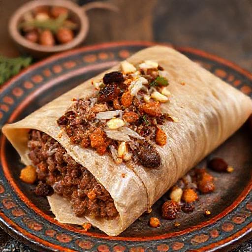 ورقة اللحمة بالبهارات الشرقية