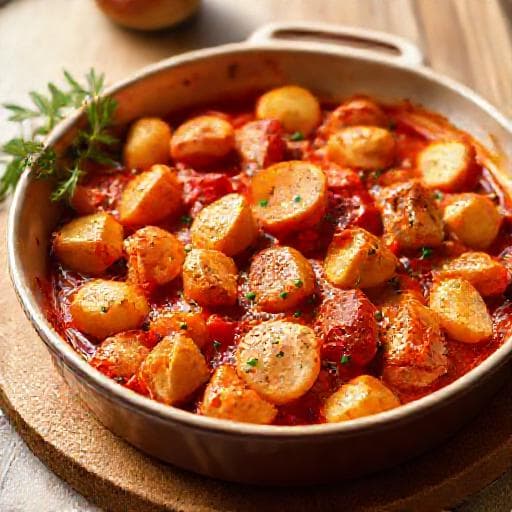 صينية بطاطس بالفراخ سريعة