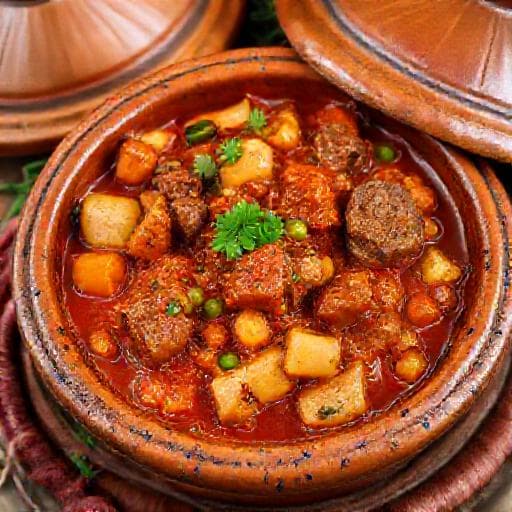 طاجن تورلي باللحم البقري التقليدي