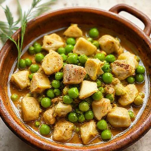 طاجين الجلبانة والخرشوف السريع