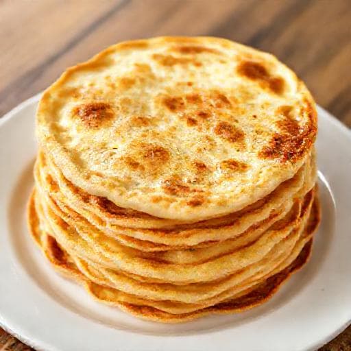 رغايف سريعة بالزبدة