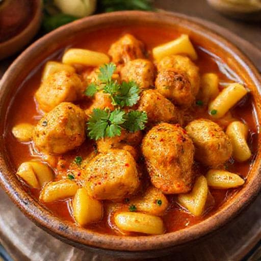 نواصر بالدجاج التقليدية