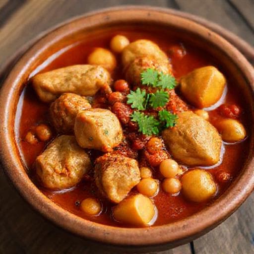شطيطحة دجاج تقليدية