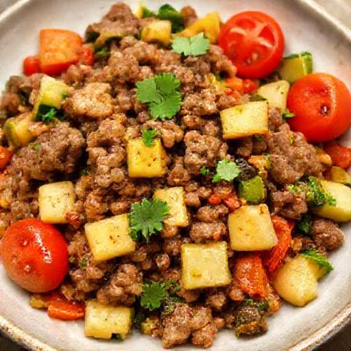 حميس جزائري سريع بالخضار