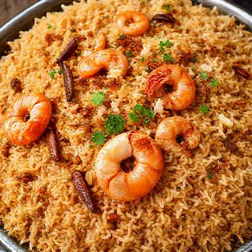 كبسة الروبيان التقليدية