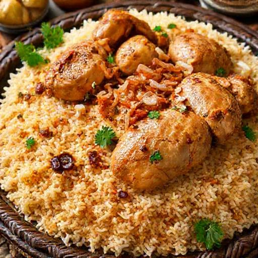 مدفون دجاج تقليدي