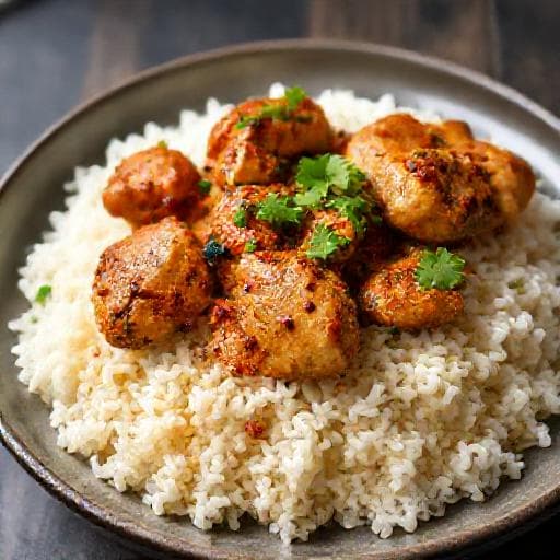 مدفون دجاج سريع