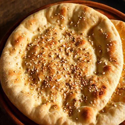 خبز الميفا بالهيل والسمسم