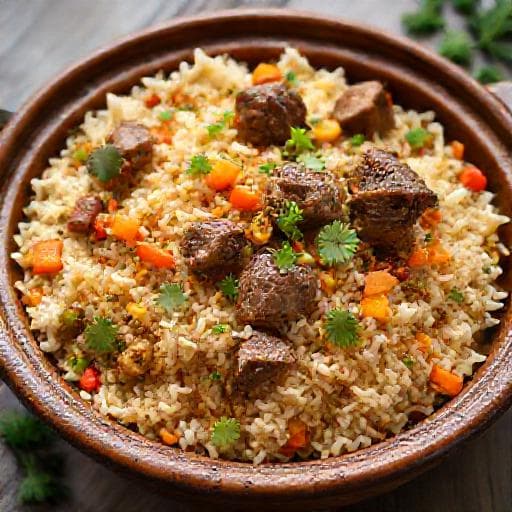 كبسة حاشي بالخضار