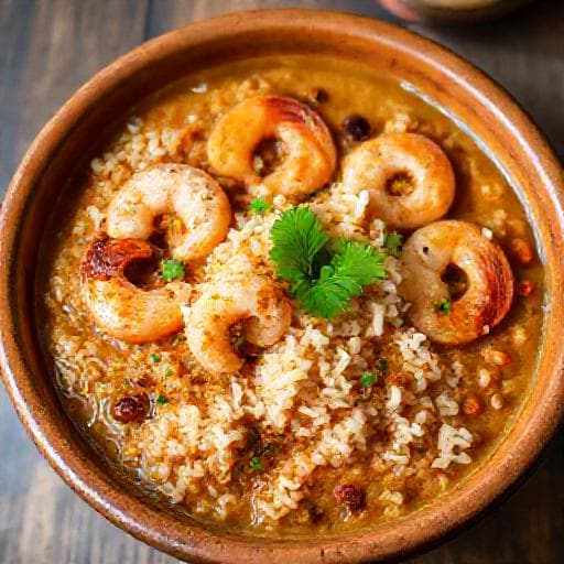 مضروبة الروبيان التقليدية