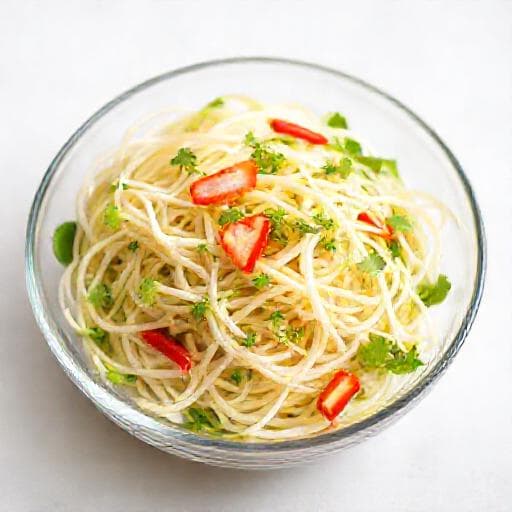سلطة براعم الفاصوليا السريعة