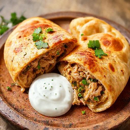مطبق دجاج كويتي تقليدي
