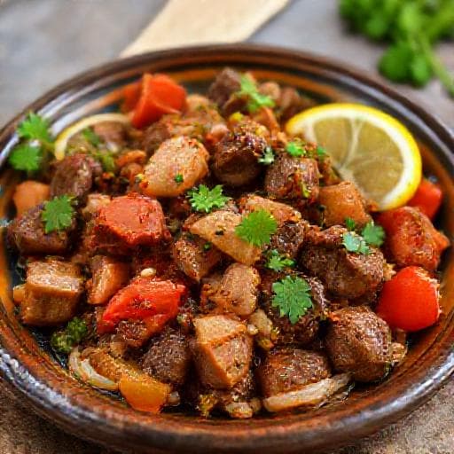 كبدة عدنية بالليمون والبهارات الحارة