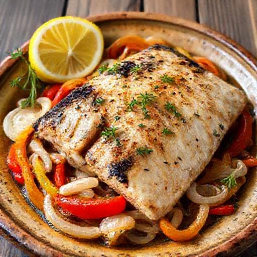 Classic Baked Black Cod (Чернокоп на фурна)