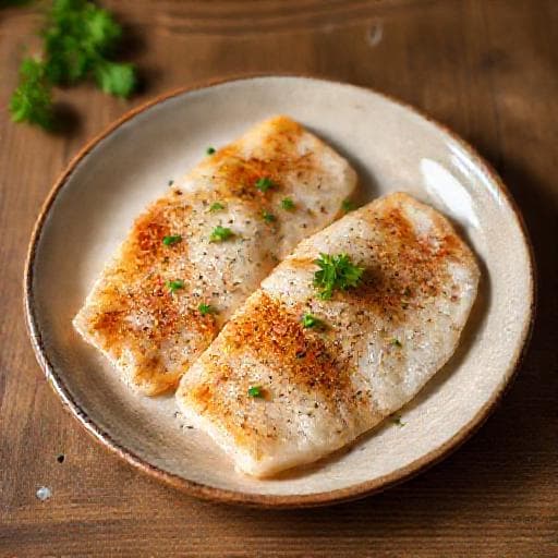 Quick Pan-Fried Barbunya