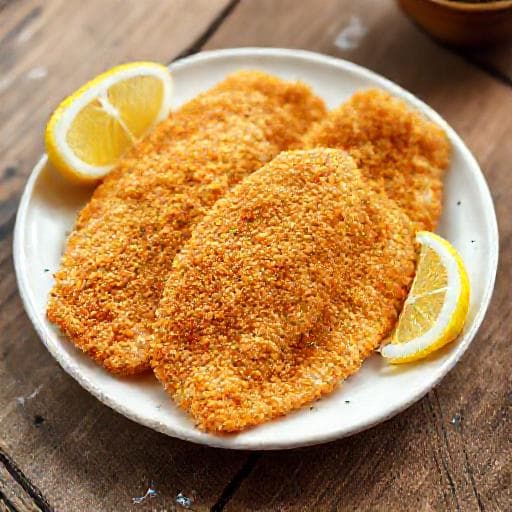 Classic Бяла риба пане (White Fish Fillet Breaded)