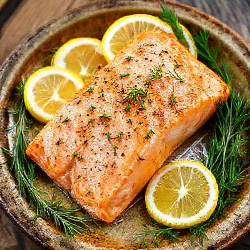 Classic Baked Salmon (Сьомга на фурна)