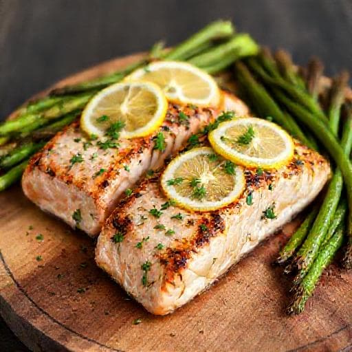 Lemon-Herb Salmon in Air Fryer