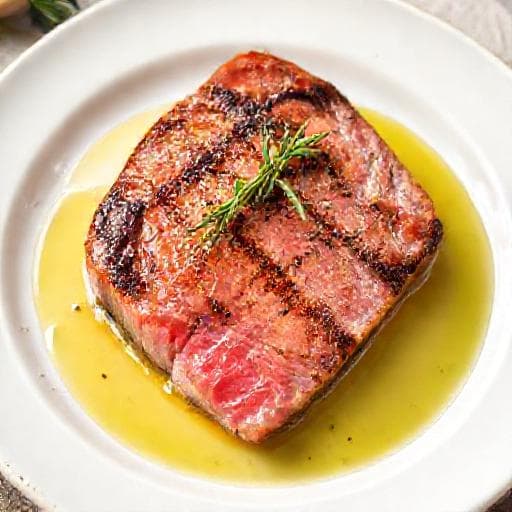 Classic Pan-Seared Tuna Steak