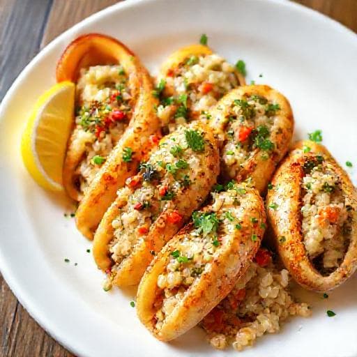 Quick & Easy Stuffed Calamari