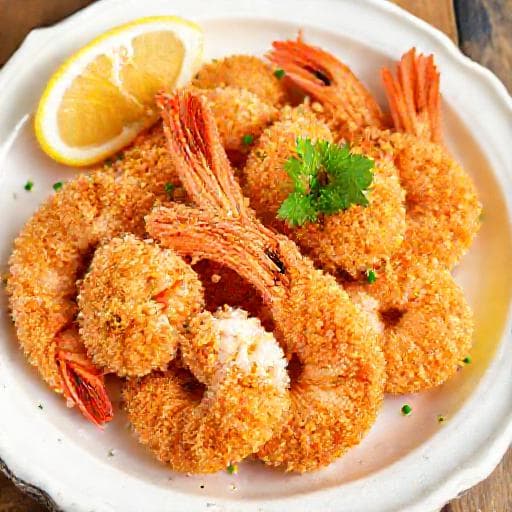 Classic Breaded Shrimp (Скариди Пане)