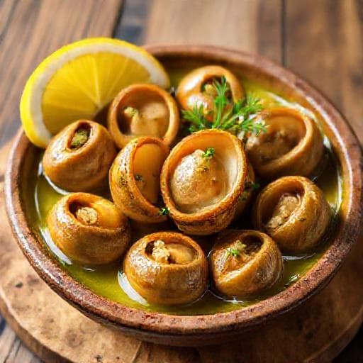 Classic Rapani s Maslo (Sea Snails with Butter)