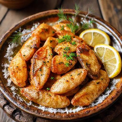 Traditional Bulgarian Fried Tarator (Пържена Таратор)