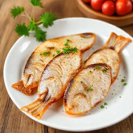 Quick Pan-Fried Small Fish (Бърза Пържена Таранка)