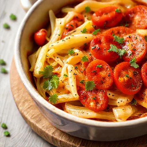 Quick Leek and Tomato Bake (Simplified Plakiya)