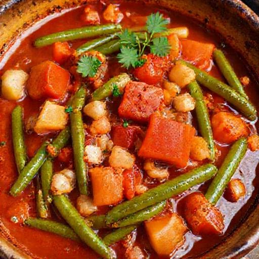 Traditional Bulgarian Green Bean Plakia (Плакия от зелен фасул)