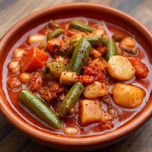 Okra and Tomato Stew with Smoked Paprika