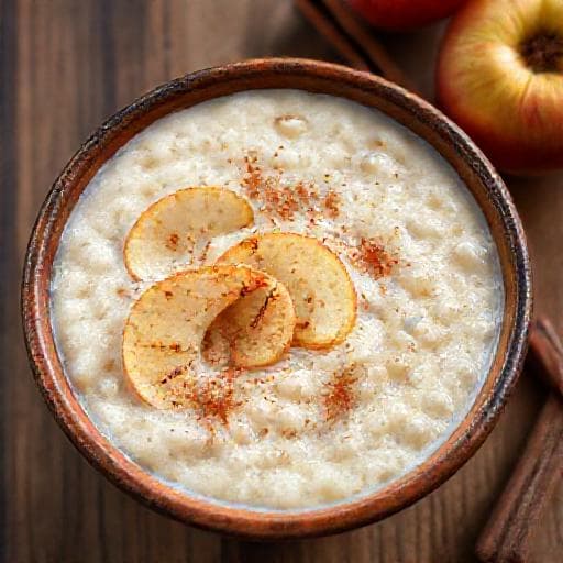 Kishelets s Oriz with Baked Apples