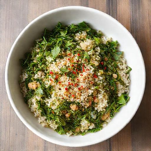 Quick Kopriva s Oriz (Speedy Nettle and Rice)