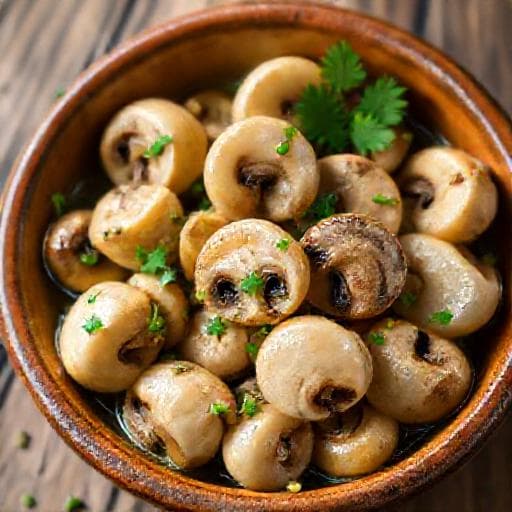 Classic Bulgarian Stewed Mushrooms in Butter (Задушени гъби в масло)